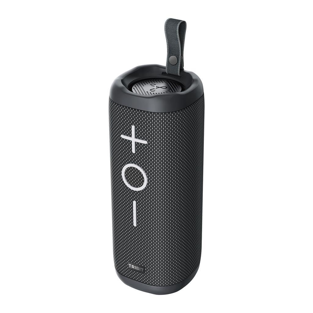 Tribit Stormbox 2 IPX7 Impermeable 24 Horas de Tiempo de reproducción, 2 Altavoces Bluetooth portátiles de 17 W, Color Negro