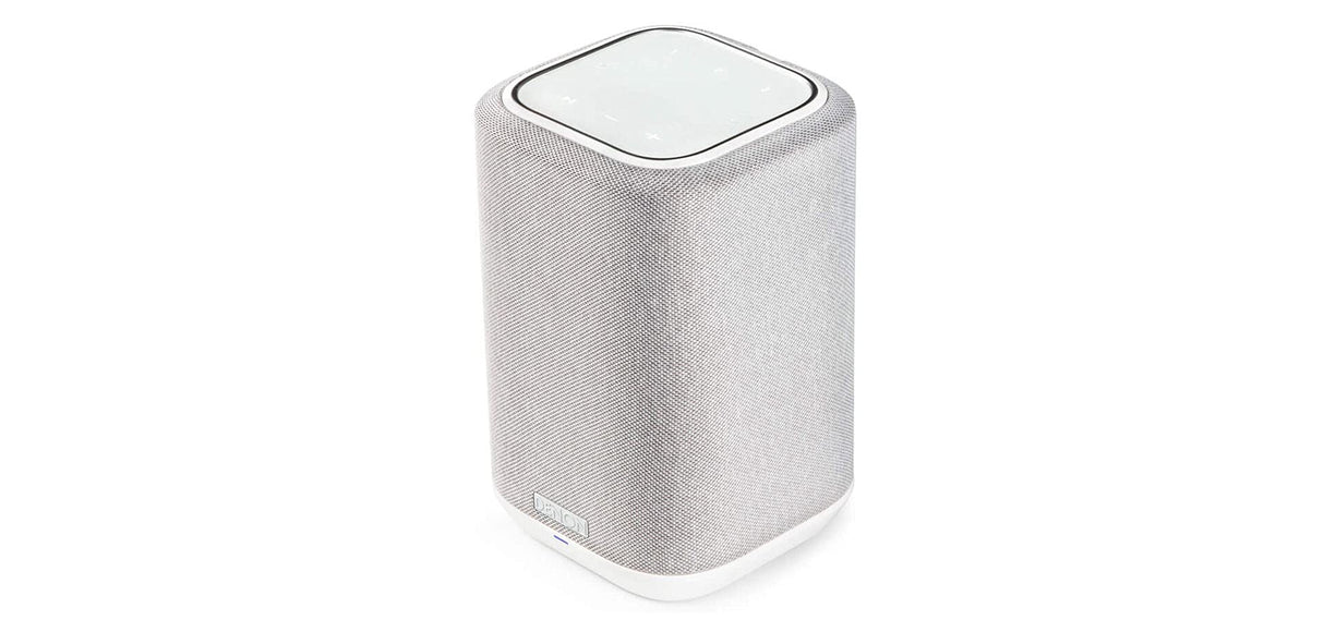 DENON Home 150, Altavoz multiroom con Sistema HEOS Integrado y Control por Voz, Amazon Alexa, Google Assistant, Apple Siri, Color Blanco