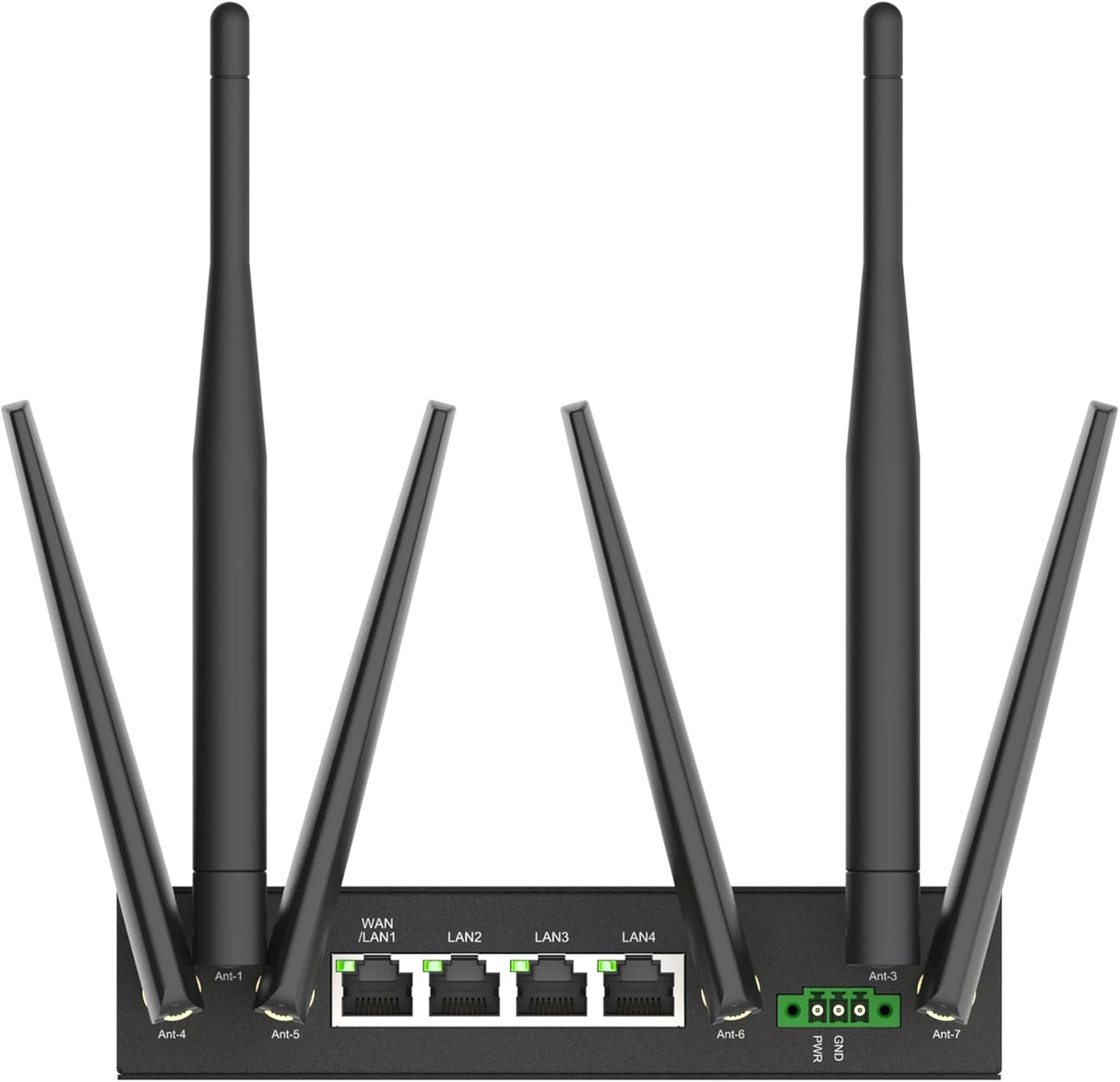 D-Link DWM-550-G Router M2M 5G Industrial | Dual SIM Failover, 5G NR & 4G LTE, Wi-Fi 6 AX1800, Seguridad VPN, Diseño Robusto -30~70°C, Multi-WAN con conmutación automática & balanceo de Carga