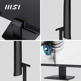 MSI Pro MP273 - Monitor Profesional 27" Panel IPS 1920x1080 (FHD), 75Hz, Antiglare, Soporte VESA, Ranuras para Accesorios, Negro