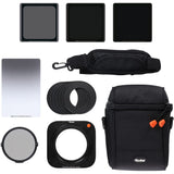 Rollei Portafiltros Master-Set MK 3. Soporte Rectangular para Filtro con Filtro CPL magnético, Anillos adaptadores de 52 a 82 mm, Soft GND8, ND8, ND64, ND1000