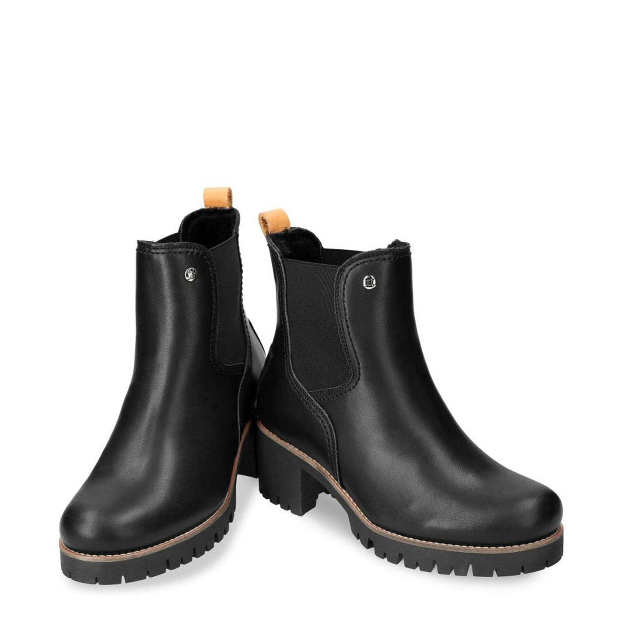 Panama Jack Pia Igloo Trav, Bota Chelsea Mujer, Negro, 37 EU