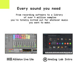 Arturia - BeatStep - Controlador MIDI Compacto y Secuenciador con Software Creativo para Grabación de Alta Calidad - 16 Pads, 16 Codificadores
