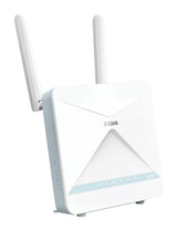 Router 4G D-Link G416/E, 4G+ LTE Cat 6 300Mbps, Wi-Fi 6 1500 Mbps, WiFi Mesh Inteligente, Optimizador tráfico, Puertos Gigabit, Control Desde App, WPA3, Control Voz Alexa/Google