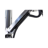 Ergotron StyleView Sit-Stand Combo Arm with Worksurface - Soporte de pared para pantalla plana (14.5 kg, 609.6 mm (24"), 75 x 75.100 x 100 mm (2.95 x 2.96 x 3.94"), 0-640 mm, -30-30 °, 0-360 °)
