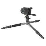 Vanguard Veo 3GO 235CP - Trípode Fibra de Carbono Ultra-Compacto para telescopio