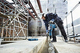 Bosch Professional GBH 12-52 D - Martillo perforador combinado (19 J, Ø máx. hormigón 52 mm, SDS max, en maletín)