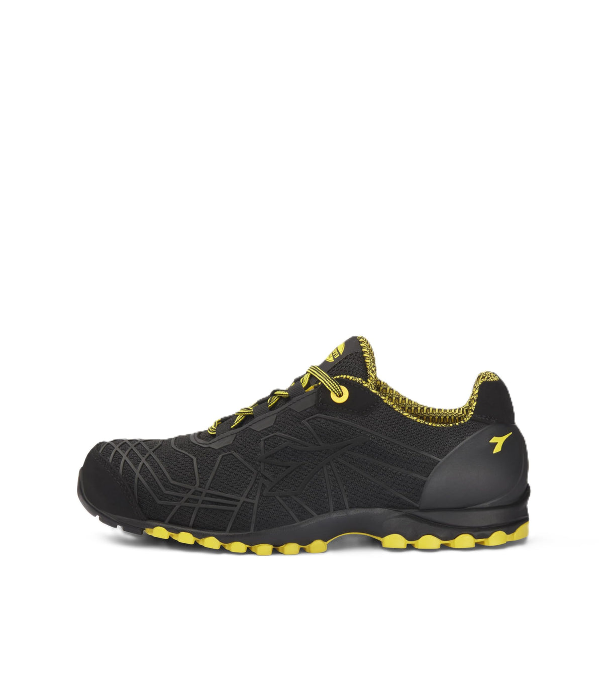 Utility Diadora BEAT DA2 TEXT LOW S1P HRO SRC, Zapato de seguridad Unisex Adulto, NEGRO, 43 EU