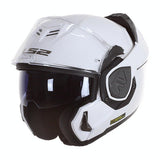 LS2, Casco Moto Modular ADVANT SOLID White, S