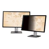 Filtro de privacidad 3M PF238W9B para monitor de pantalla panorámica de 23.8 ", 16: 9, Negro