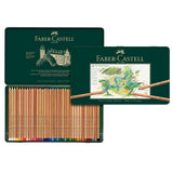 Faber-Castell 112136 - Estuche de metal con 36 ecolápices Pitt pastel, multicolor
