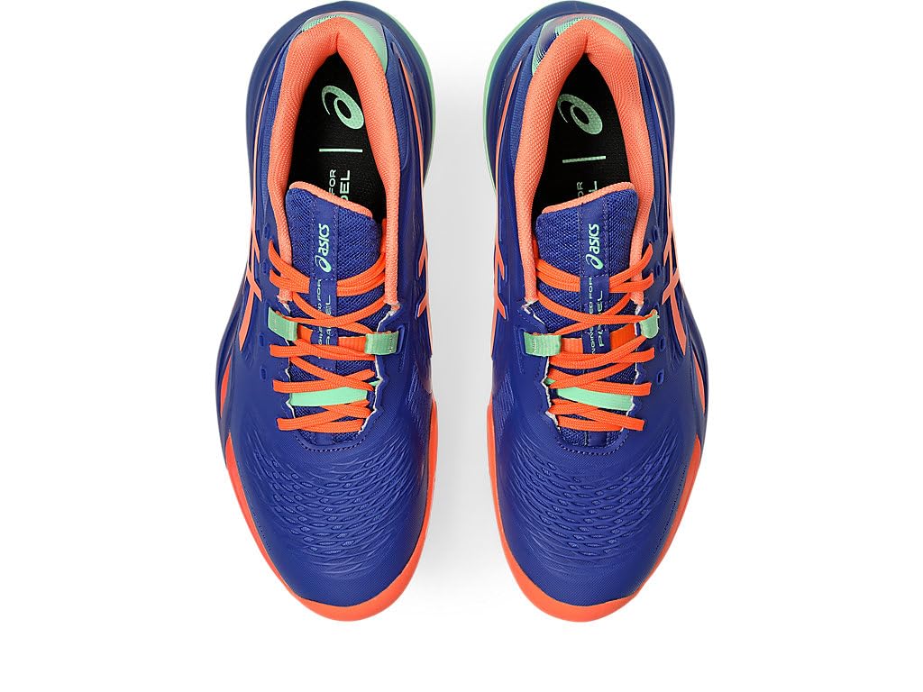 ASICS Gel-Resolution X Padel, Sneaker Hombre, Dark Cobalt Vivid Coral, 44 EU