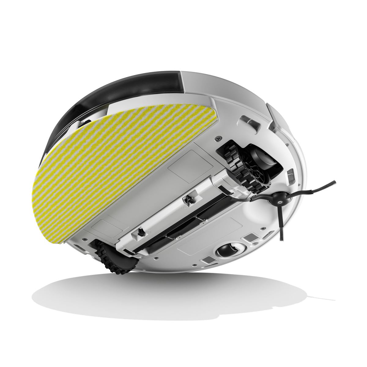 Karcher, Robot Aspirador RCV 5, App, Navegación LiDAR, Láser Dual e IA, Cartografía, Reconocimiento del Entorno, 5000 Pa, Autonomía de 120 min, para Suelos Duros y alfombras, Blanco