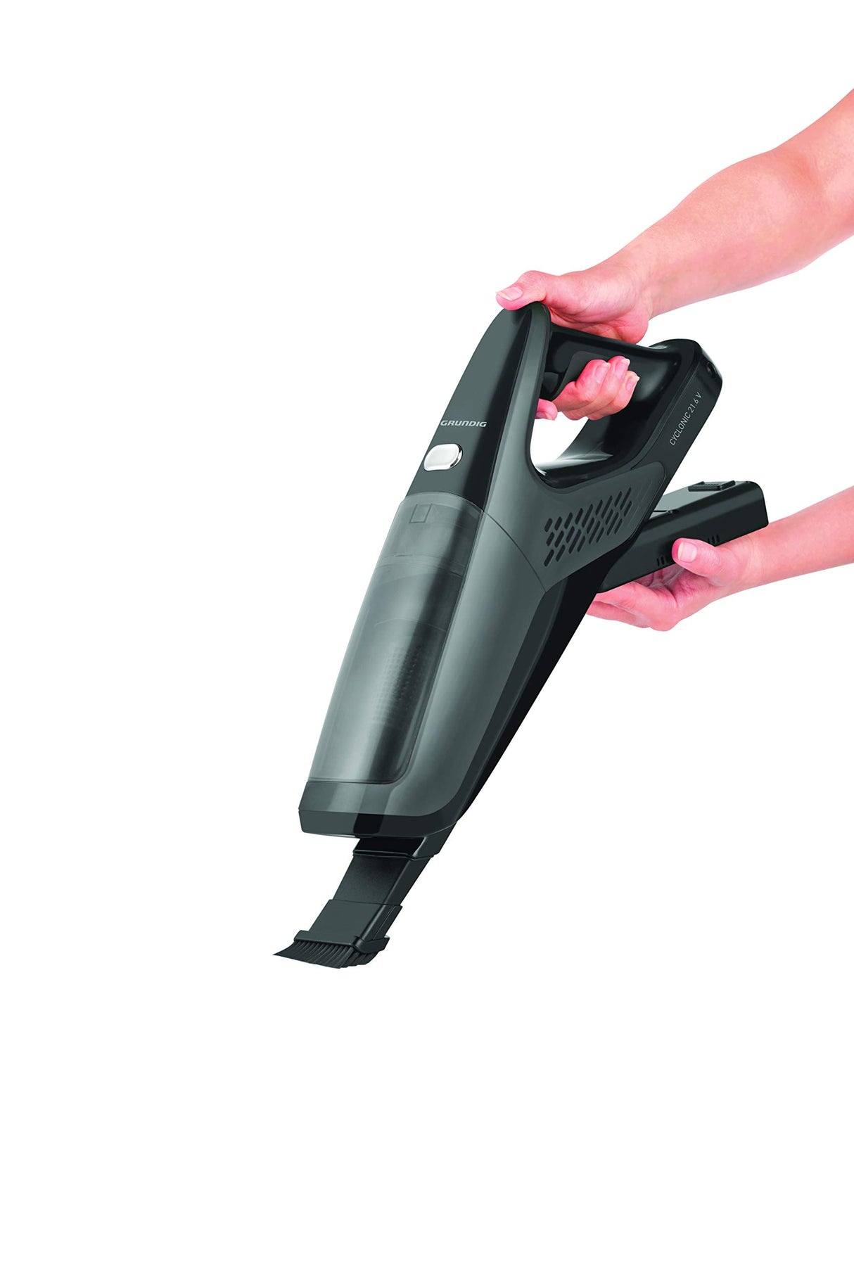 GRUNDIG VCH 9932 - Aspiradora de Mano 2 en 1, batería de Litio, 21,6 V, Antracita, único
