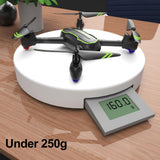 Loolinn | Drone con Control de gestos GPS, Cámara HD 1080p para Principiantes, Cuadricóptero RC con Retorno Automático/Fotos y Vídeo HD 1080p (Dos Baterias)