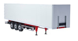 Carson 500907792 1:14 3 Ejes Remolque de Maleta Ver.III Blanco - RC Truck, Piezas de Repuesto, Piezas de Tuning, Accesorios, fabricación de maquetas, Escala 1:14, Remolque de Camiones