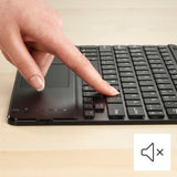 Hama Funda con Teclado para iPad Air de 13" 2024 (Teclado Bluetooth con Panel táctil, función Atril, Funda magnética, Funda para Tablet para Apple iPad Air de 13 Pulgadas, Teclado extraíble), Color