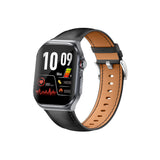 VALDUS Knauermann Pro 3 Fan Edition Angular (2025) Gris reloj de salud, reloj inteligente con función de teléfono, ECG plus HRV y función SOS, Bluetooth, Bluetooth, apnea del sueño, piel negra, 14-24,