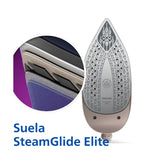 Philips PerfectCare Centro de planchado Serie 7000, golpe de vapor de 600g, suela SteamGlide Elite de 8,5 bares (PSG7200/60)