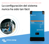 Victron Energy MultiPlus 2000VA 12-Voltios 230V Inversor de Onda sinusoidal Pura 80 amperios Cargador de batería