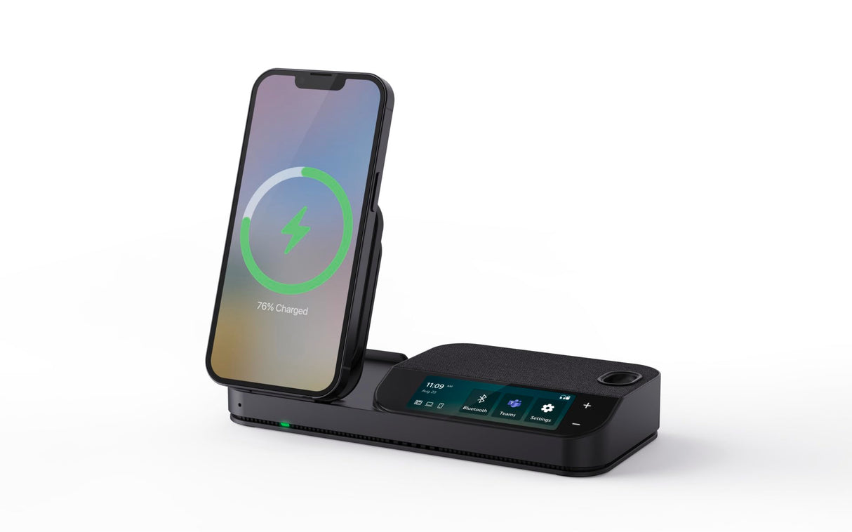 Yealink BH71-WORKSTATION écouteur/Casque Sans Fil Ecouteurs Bureau/Centre d'appels Bluetooth Socle de chargement Noir
