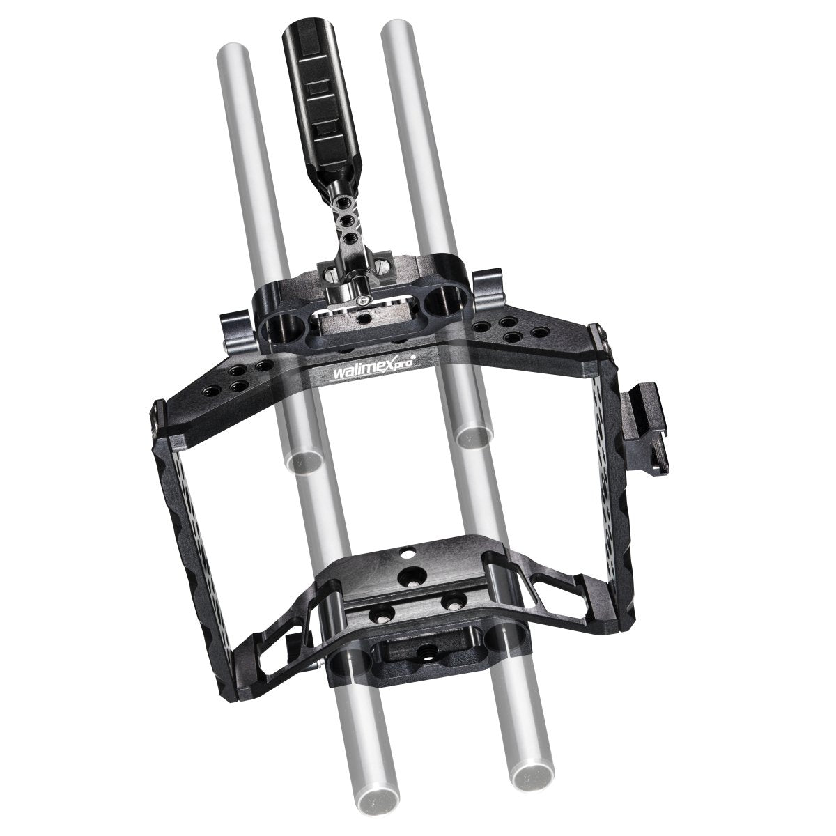 Walimex pro Aptaris Blackmagic Cinema - Soporte para videocámaras, Plateado