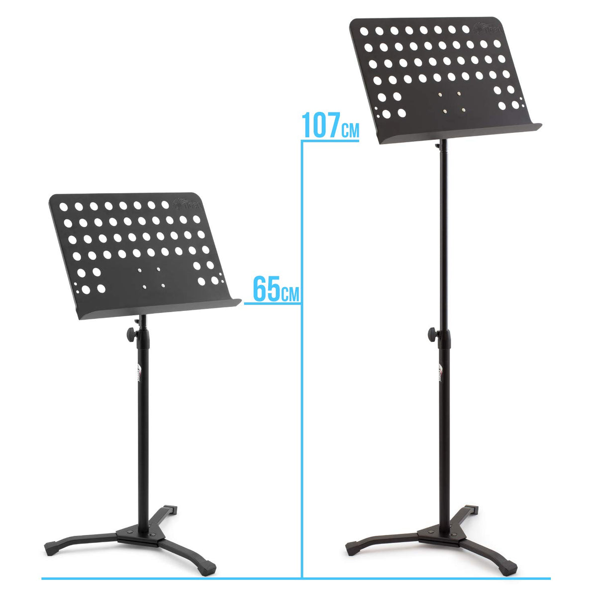 Tiger Orchestral - Soporte para música, negro
