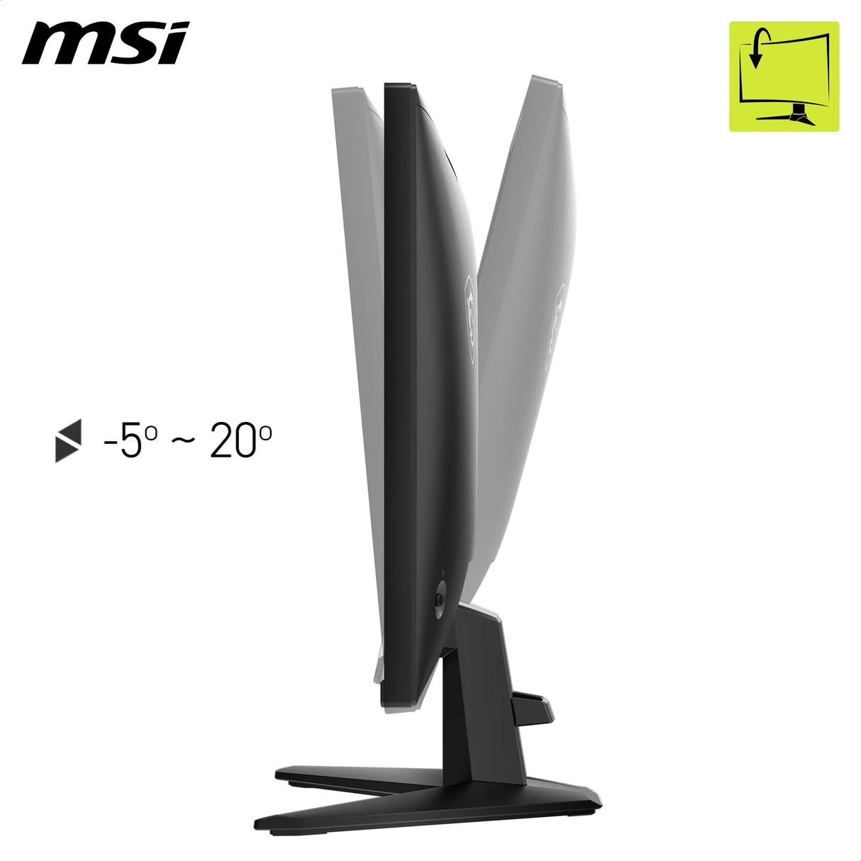 MSI mag 275QF Monitor Gaming Plano WQHD (2560x1440) Panel IPS rápido¡, 180Hz / 0.5 m (GtG, mín.), 1 ms (MPRT) 16:9, HDR Ready, 300 nits, Negro