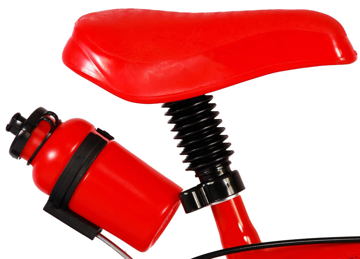 albri Bici Da Bambino Pollici Di Bicicleta de niño de 16 Pulgadas de Cars, Adultos Unisex, roja