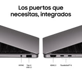Samsung Portátil Galaxy Book6 Pro, Copilot+ PC, Intel Core Ultra 7-356H, 16GB, 512GB SSD, 16", W11