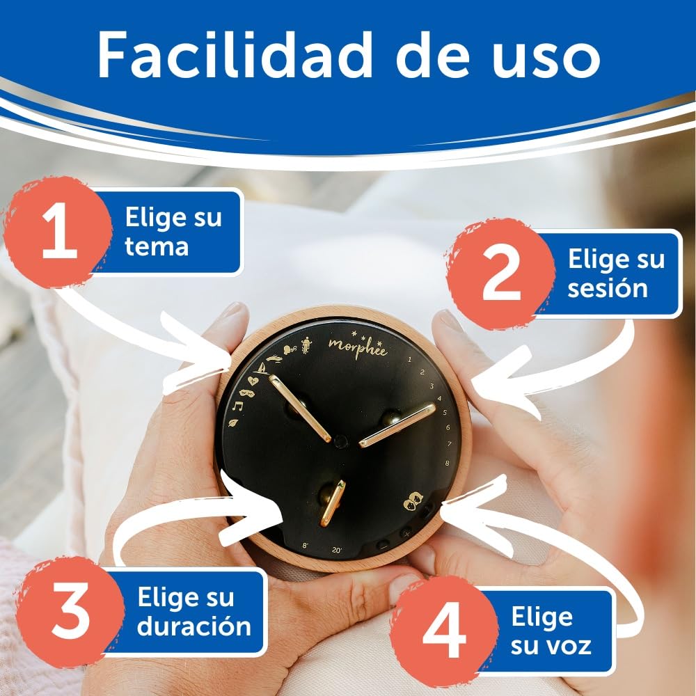Morphée | La Maquina para dormir | Concilia el Sueño Fácilmente, Duerme Profundamente, Sueño Reparador | Meditación, Música Relajante para Dormir y Ruido Blanco | 210 sesiones en 4 idiomas