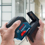 Bosch Professional Nivel láser GCL 2-15 (láser rojo, interior, con puntos de plomada, alcance: 15 m, 3 pilas AA, soporte giratorio RM 1, placa reflectora láser, estuche de protección, maletín)