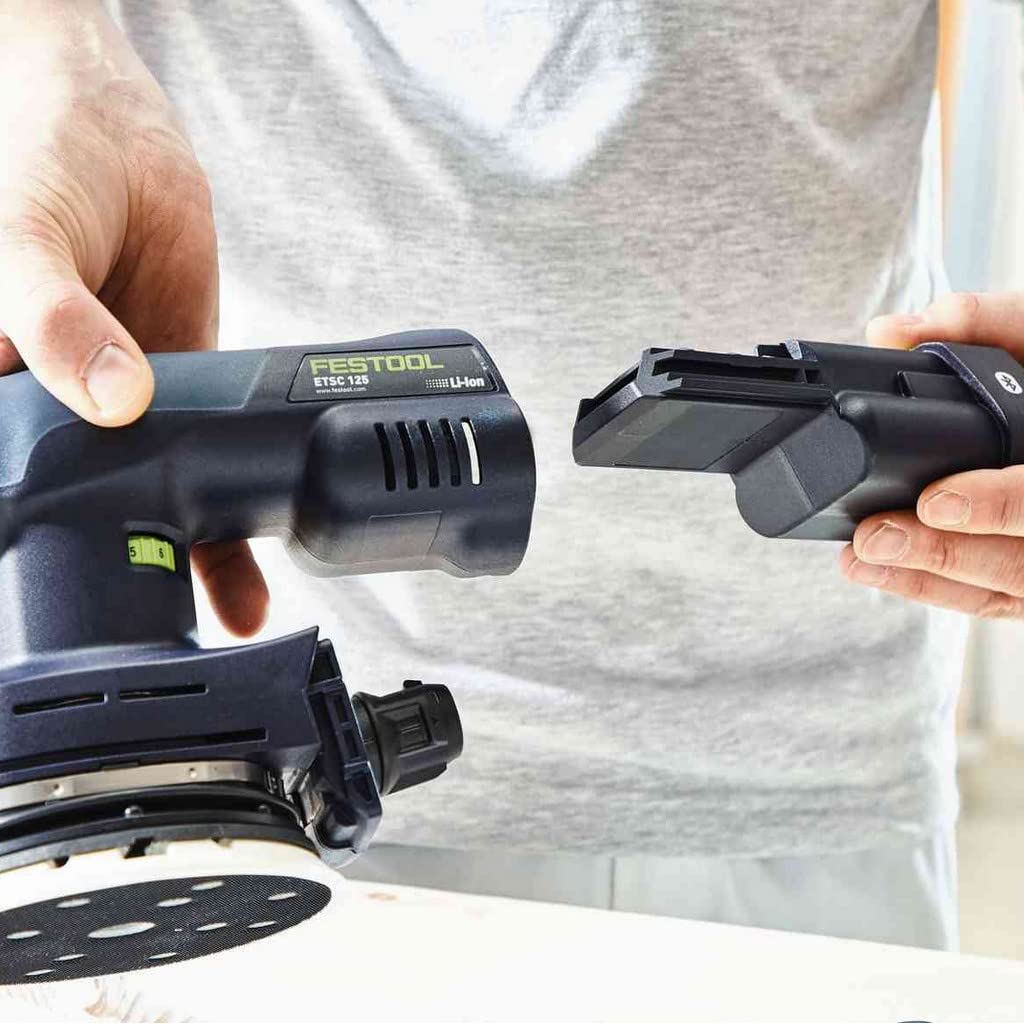Festool Lijadora excéntrica a batería ETSC 125 3,0 I-Plus
