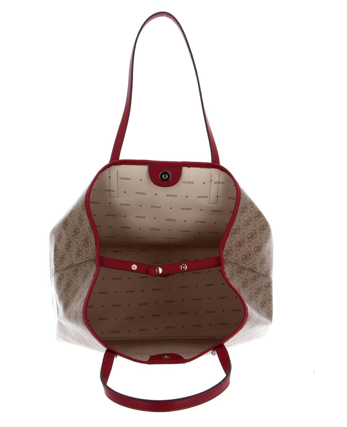 GUESS Vikky Large Tote, Bag Women, marrón, One Size