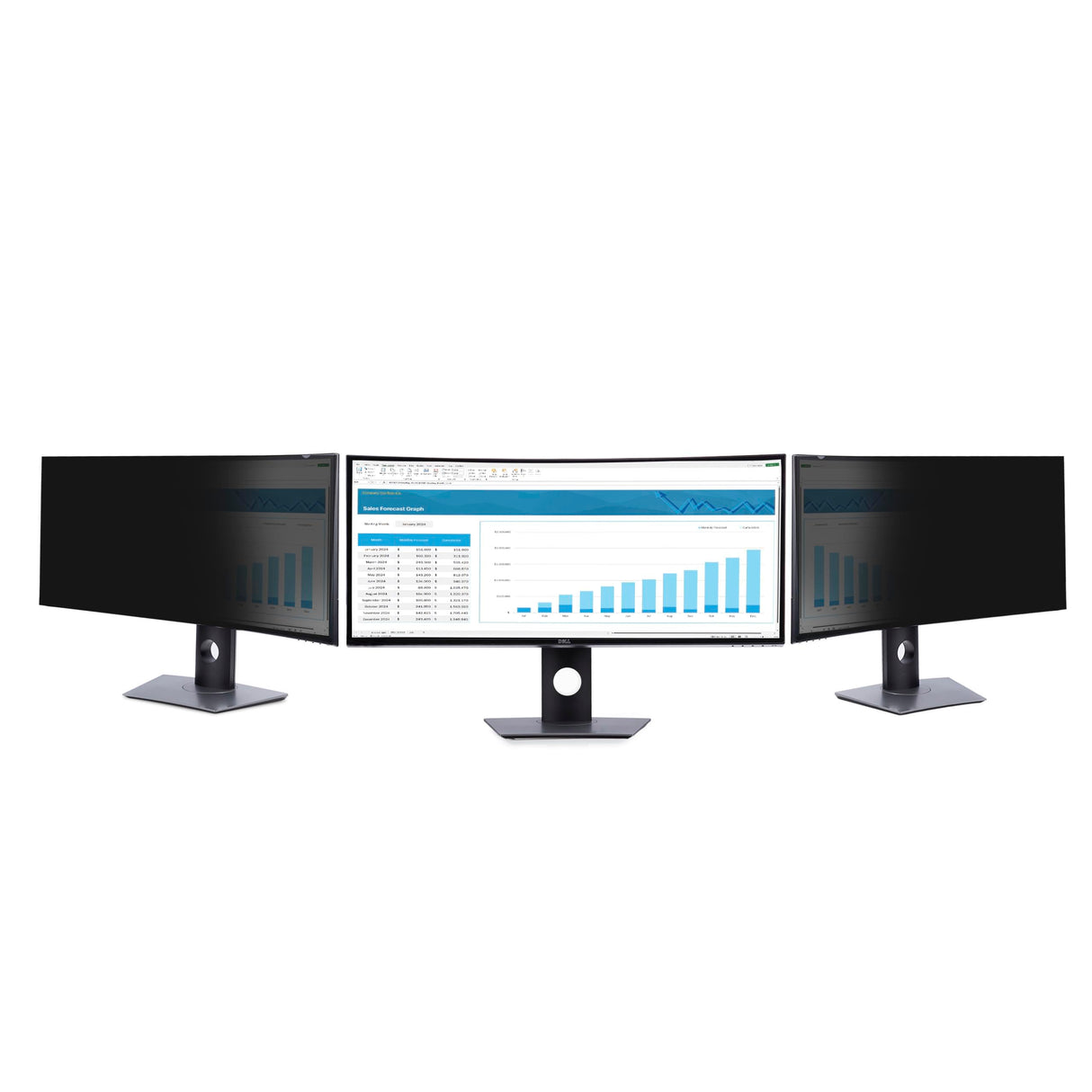 StarTech.com Filtro de Privacidad para Monitor Dell P3424WE Curvo Ultrawide 21:9 - de Doble Cara - Protector - TAA