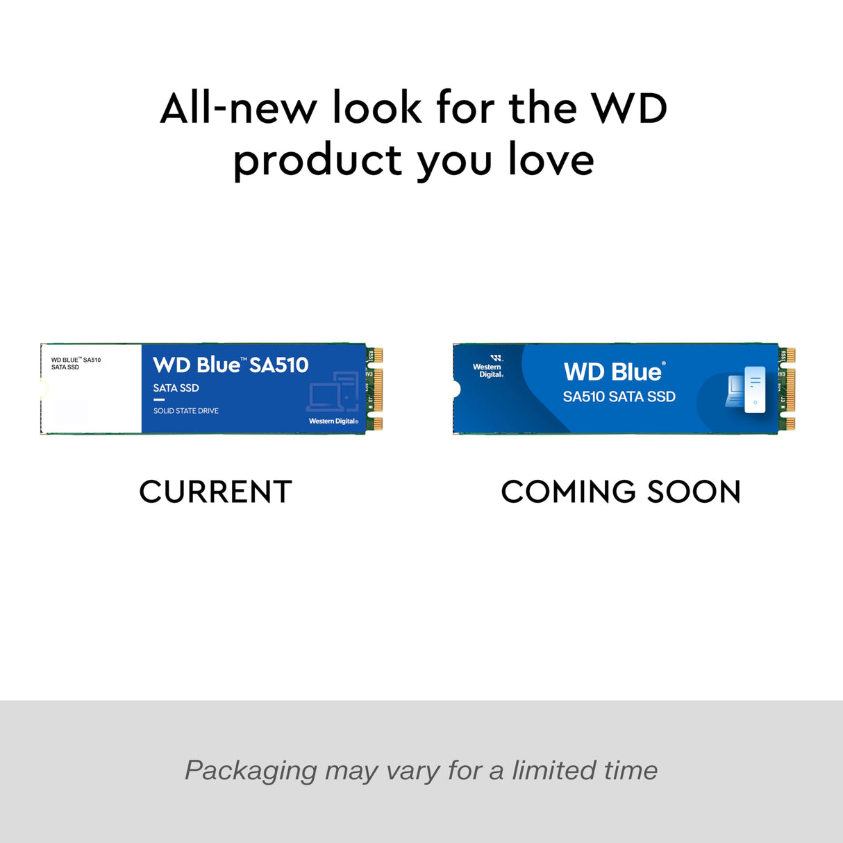 WD Blue SA510, 2 TB, M.2 SATA SSD, con hasta 560 MB/s, Acronis True Image for Western Digital, migración de discos y clonación, copia de seguridad y recuperación flexibles, ransomware