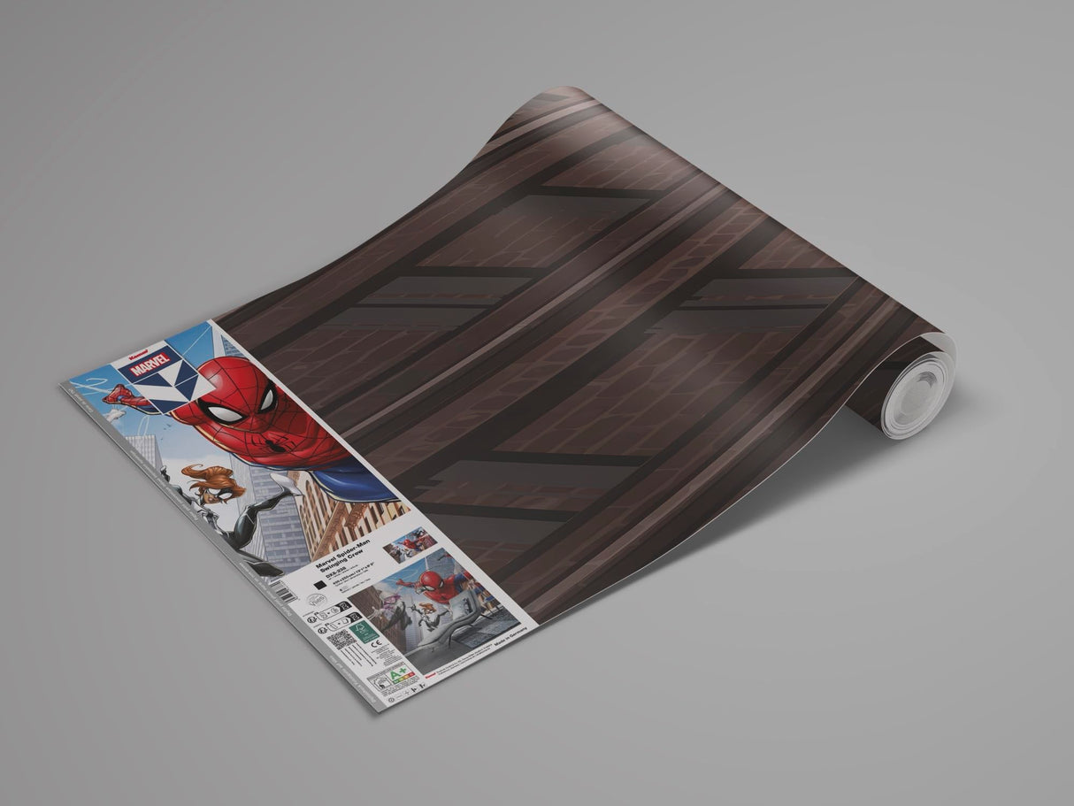 Komar WTD - Papel pintado fotográfico para habitación infantil (400 x 250 cm), diseño de Spider-Man de Marvel
