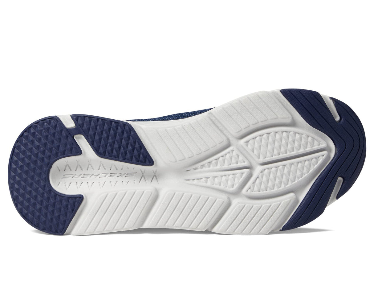 Skechers MAX Cushioning Elite Advantageous, Sneakers,Sports Shoes Hombre, Navy Textile/Synthetic, 45 EU