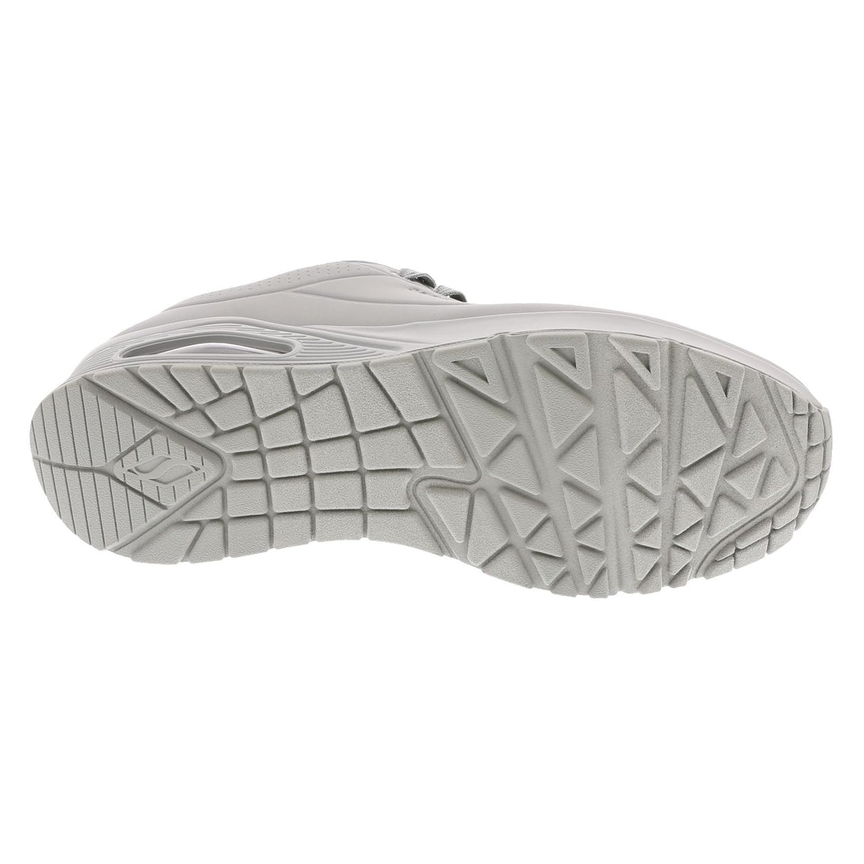 Skechers Uno Stand On Air, Zapatillas Hombre, Light Grey Durabuck Mesh, 48.5 EU