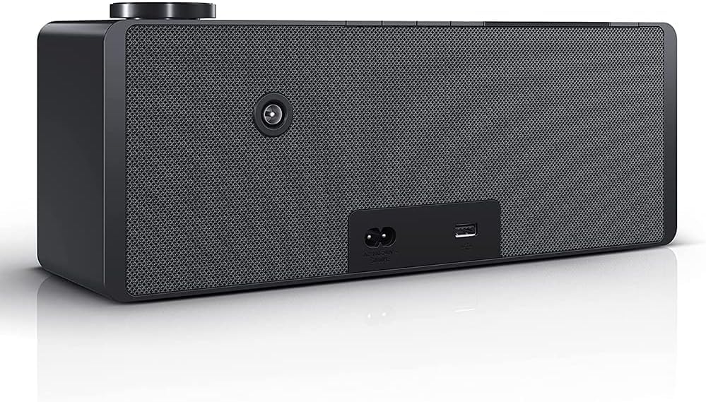 Loewe Klang s1 - Radio Inteligente, Altavoz de 80 vatios con conexión Bluetooth/WiFi, transmisión Desde Todos los Principales Servicios, Sonido excepcional y diseño Moderno, Gris basalto