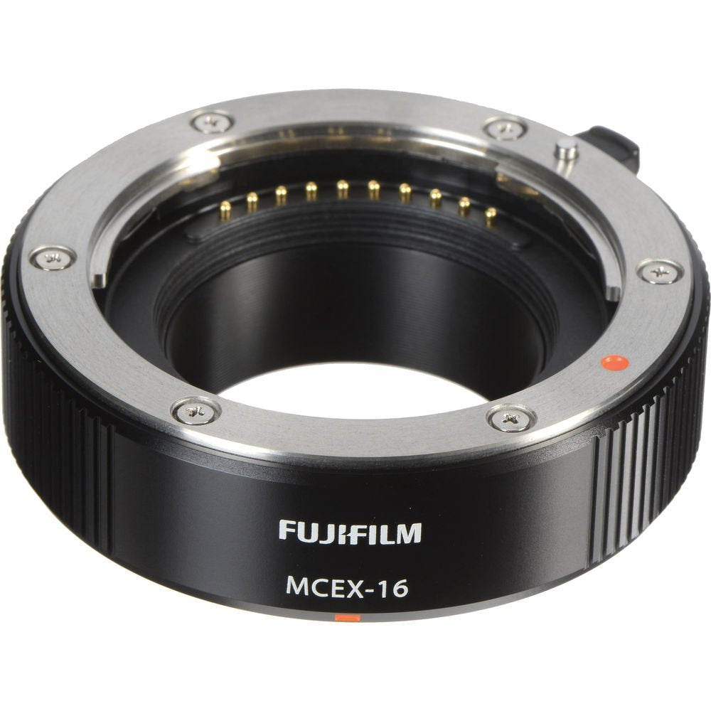 Fujifilm MCEX-16 - Tubo de extensión de macros para Objetivos (16 mm), Color Negro