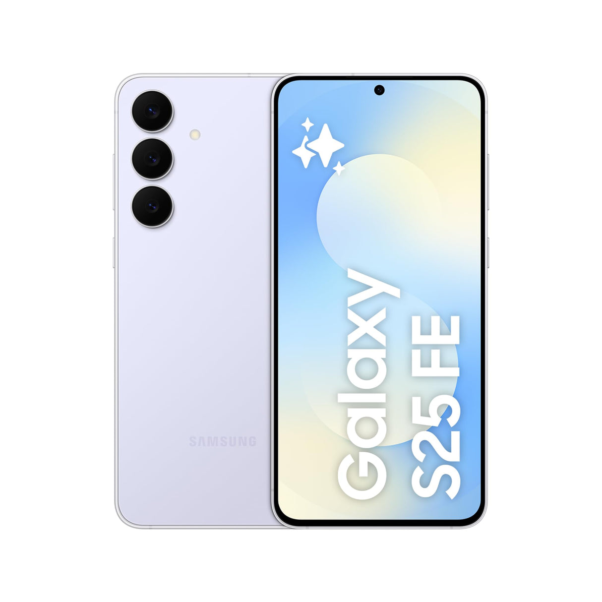 Samsung Galaxy S25 FE 512GB, Teléfono Móvil con IA, Marco Ligero 7,5mm, Pantalla FHD+ 6,7", Cámara 50MP, Exynos 2400, 8GB RAM, Garantía Fabricante 3 Años + 1 Año Extra, Azul Glacial (Versión Española)