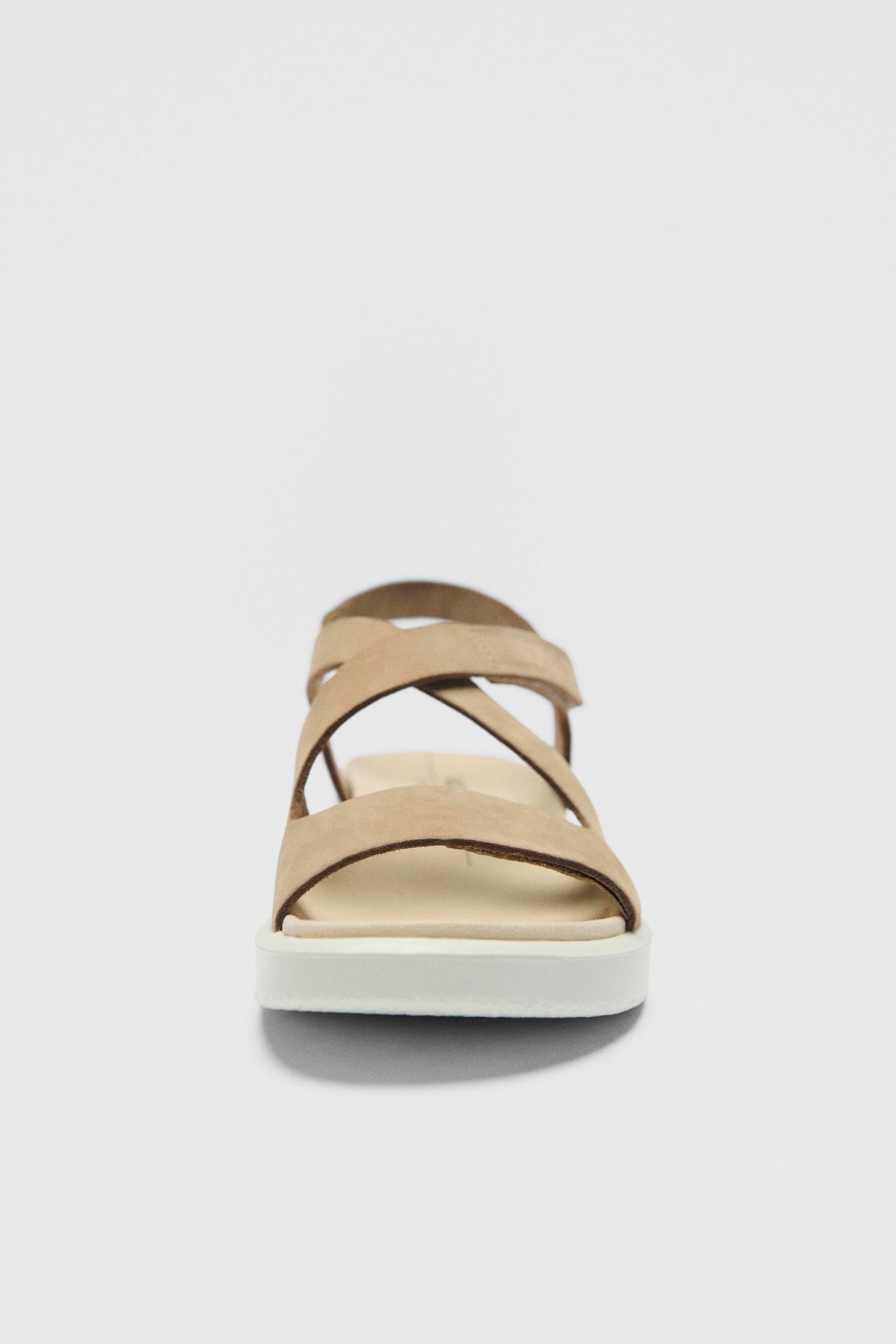 ECCO Flowt W, Sandalia Mujer, Color Carne, 39 EU