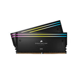 CORSAIR Dominator Titanium RGB DDR5 RAM 64GB (2x32GB) DDR5 hasta 6000MHz CL30 Intel XMP 3.0 Memoria de Ordenador de Sobremesa – Negro (CMP64GX5M2B6000C30)