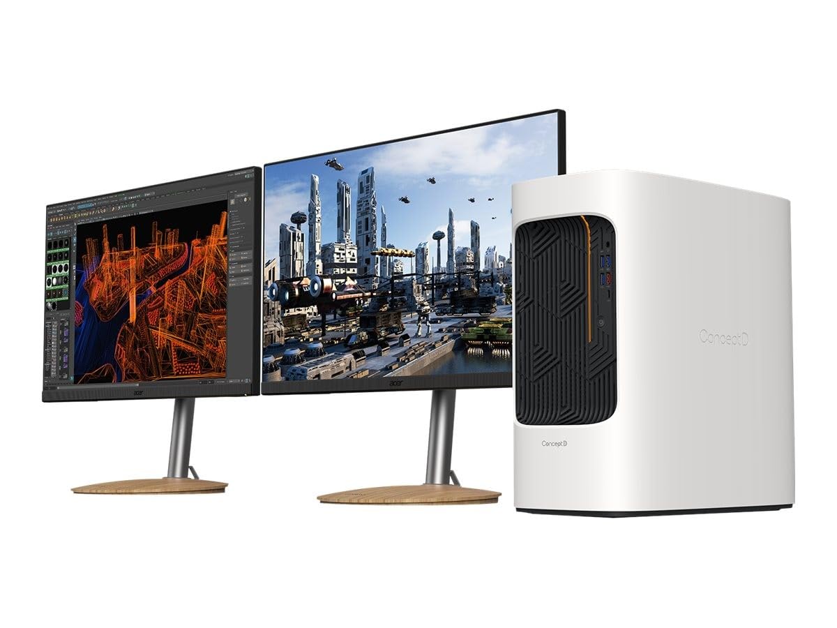 ACER ConceptD 500 CT500-53A i9-12900F Intel® Core™ i9 32 GB DDR4-SDRAM 1,51 TB HDD+SSD Windows 11 Pro PC Blanco Marca