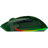 Razer Basilisk V3 Pro 35K Phantom Green Edition - Ratón de Juego RGB ergonómico inalámbrico Totalmente Personalizable (Rueda de 4 direcciones, Sensor 35K dpi, 13 Botones) Phantom Green