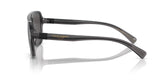Dolce & Gabbana 0DG6134 Gafas, Transparent Grey/Black, 57 para Hombre
