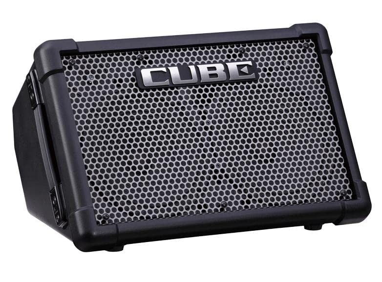 Amplificador estéreo portátil a pilas Roland CUBE Street EX — Para músicos viajeros, 50 vatios de potencia estéreo