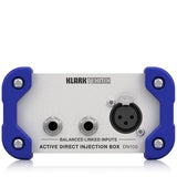 Caja DI activa Klark Teknik DN100 V2 con rango dinámico extendido