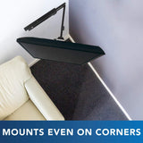 Mount-It! - Soporte de TV Brazo Largo, Movimiento Completo, articulado Extensible 1 m, para televisores 42, 47, 50, 55, 60, 65, 70, 75 y 80 Pulgadas, Compatible con VESA 800 x 400 mm, soporta hasta